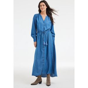 DIDI Dames Dress Refined Denim mid blue maat 48