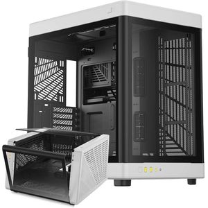 Gaming PC Behuizing met Dubbele Oriëntatie en Gehard Glas