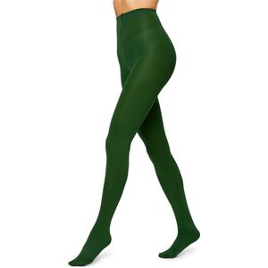 Antie AN-124 - Dames Panty - Donkergroen - 100 DEN - Microvezel