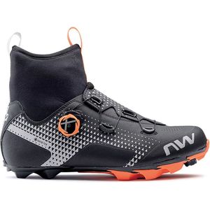 Northwave Celsius XC GTX  Fietsschoenen - Maat 41 - Mannen - zwart/grijs/oranje