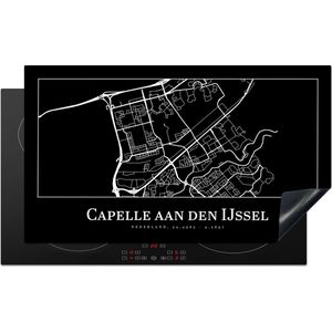 Inductie beschermer - Inductie Mat - Kookplaat beschermer - Plattegrond - Capelle aan den IJssel - Stadskaart - Kaart - Inductie beschermer - Inductie Mat - Kookplaat Beschermer - 90x52 cm - Afdekplaat inductie - Inductiebeschermer