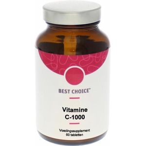 Best Choice Vitamine C 1000 mg & Bioflavonoïden - 60 Tabletten - Vitaminen