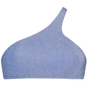 Beachlife Lavender Glitter One Shoulder Bikinitop - Maat 36