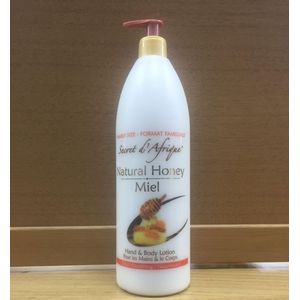 Secret d'Afrique Natural Honey Hand and Body Lotion 1L