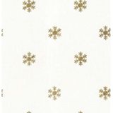 Vlekbestendig tafelkleed van hars Belum Snowflakes Gold 200 x 140 cm
