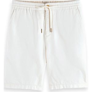 Scotch & Soda - Fave - Bermuda - Groen - Katoenmix met Linnen