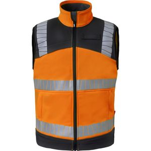 HAVEP Bodywarmer High Vis 50415 - Fluo Oranje/Charcoal - 3XL