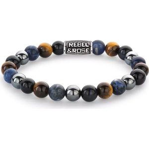 Armband - Staal/Beads | Rebel & Rose