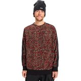 Quiksilver - High Altitude - Fleece Met Kap - Rood - Heren