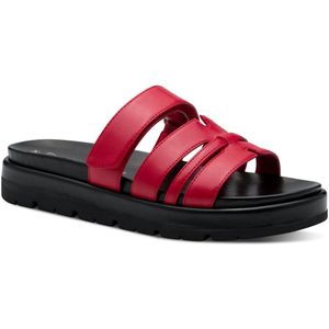 MARCO TOZZI Pantolette - Damessandalen - Rood - Synthetisch Materiaal