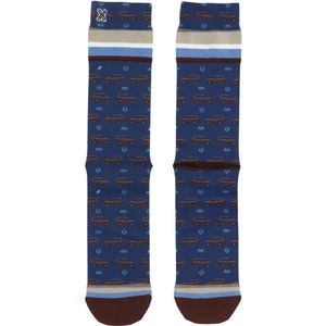 XPOOOS & AFNF - Wagen Heren Sokken - 1-Pack - Maat 39-42