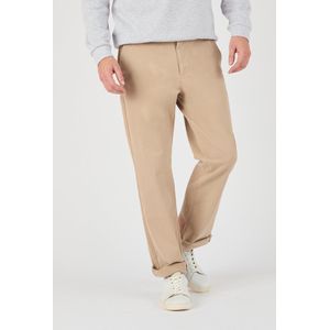 Damart - Chinobroek van stretchkatoen - Heren - Bruin - 52