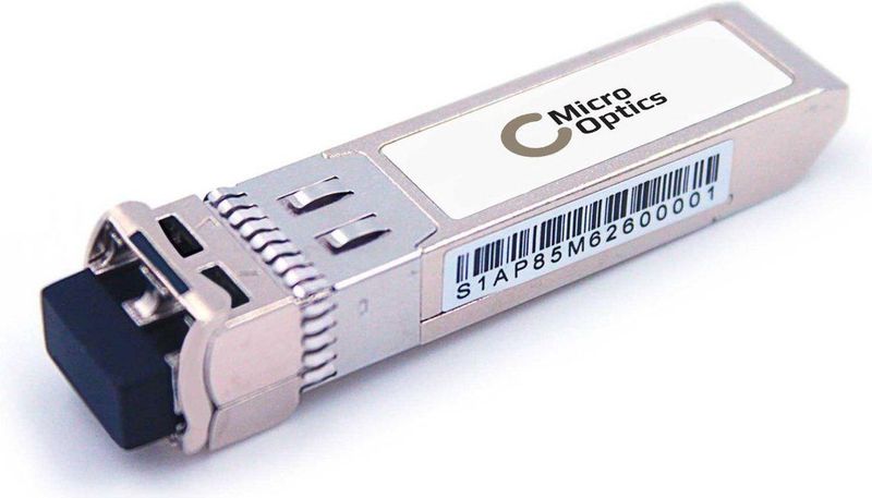 MicroOptics - MO-407-BBOU - Netwerk Transceiver - Zilver - Koper - 10000 Mbit/s