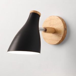 Stijlvolle Scandinavische Wandlamp - Minimalistisch Design voor Elke Ruimte-zwart