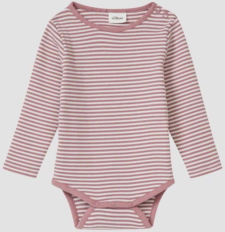 s.Oliver - T-Shirt Body - Rompertje - Zacht - Lange Mouwen