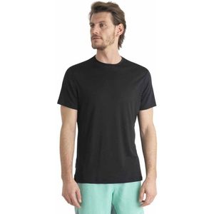 Icebreaker Merino 125 Cool-lite Sphere Iii T-shirt Met Korte Mouwen Zwart L Man