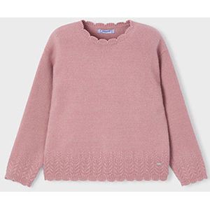 Mayoral winter sweater meisjes - roze - gebreid