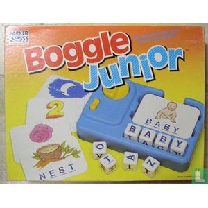 Boggle Junior Junior Board Game Vintage 1988