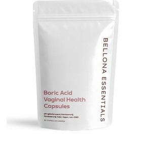 Bellona Essentials - Vaginale Boorzuur Capsules - Boric Acid Vaginal Capsules- Bacteriele Vaginose Schimmel Infectie Zetpil met Applicator