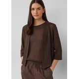 Binnenjas - Zomer - Lichtgewicht Vest - Jersey - V-hals - 3/4-mouwen