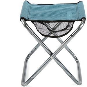 Camping Krukje - Camping Vouwstoelen - campingstoelen - Inklapbaar - Strandstoel - blauw - Inklapbaar stoeltje - visserskruk - draagbare opvouwbare kruk - opvouwbare klapkruk - voor outdoor, kamperen - Campingkruk - draagvermogen tot 100 kg