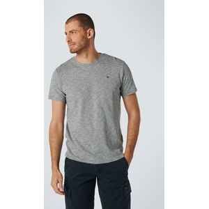 No Excess Mannen Ronde Hals T-Shirt Donkerblauw XL