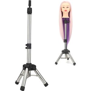 Verstelbare Mannequin Hoofd Statief voor Kappers en Cosmetologie