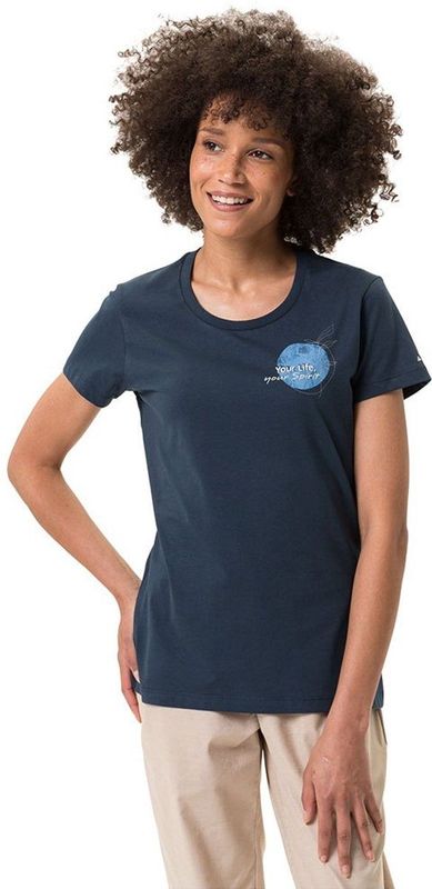 Vaude - Spirit - T-shirt - Korte Mouwen - GOTS-gecertificeerd Biologisch Katoen