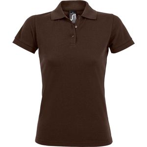 SOLS Dames/dames Prime Pique Polo Shirt (Chocolade)