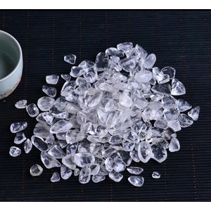 Trommelstenen Oplaadmix Bergkristal (5-10 mm) - 50 gram