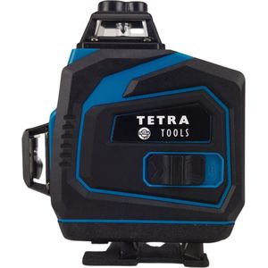 TETRA Tools Kruislijnlaser 4D - 4 tot 16 Lijnen - Zelf Nivellerend - Inclusief Koffer - 2 Batterijen & Oplader