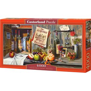 Castorland Vintage Red & Italian Treasures - 4000 stukjes