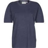 Naketano Damen T-Shirt New-T-Shirt 2301-0013 Indigo Blue Melange-M