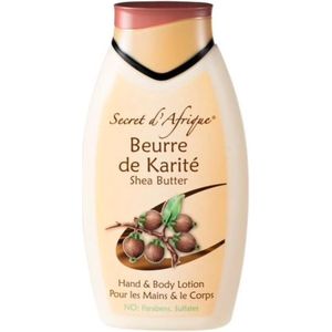SECRET D'AFRIQUE SHEA BUTTER HAND & BODY LOTION 500ML