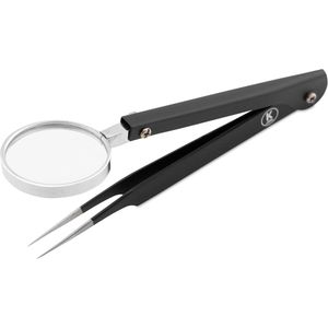Vergrootpincet van roestvrij staal - Ergonomisch pincet voor precisie en veelzijdig gebruik