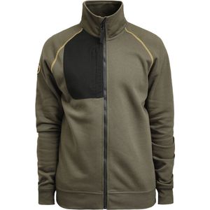 Jobman 5141 Sweatshirt Full-Zip 65514195 - Olijfgroen - M