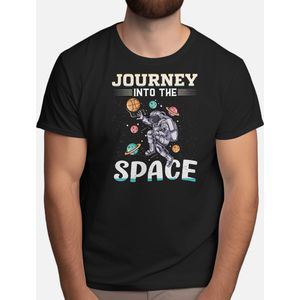 Journey Into The Space - T Shirt - Astronaut - SpaceExplorer - SpaceTravel - SpaceMission - NASA - Ruimteverkenner - Ruimtevaart - ESA