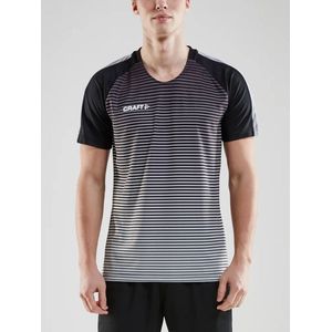 Craft Pro Control Stripe Jersey M 1906698 - Black/Platinum - S