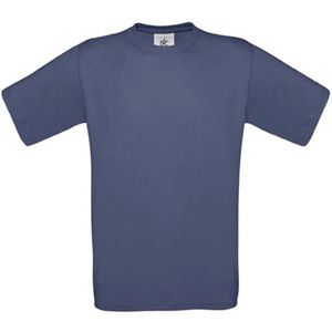 T-shirt Kind 7/8 Y (7/8 ans) B&C Ronde hals Korte mouw Denim 100% Katoen