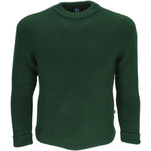 Merinowollen schipperstrui met ronde hals - pullover - 10 kleuren