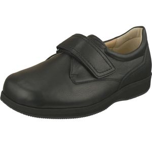 Natural Feet - Klittenbandschoen - Zwart - Leer