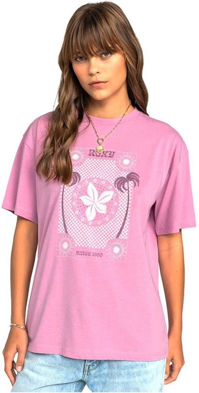Roxy Dreamer D T-shirt Met Korte Mouwen Roze L Vrouw
