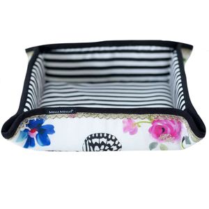 Melli Mello - Broodmand Floral x Stripes - broodmand - bloemen