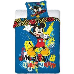 Dekbed Mickey Mouse rock: 140x200/70x80 cm