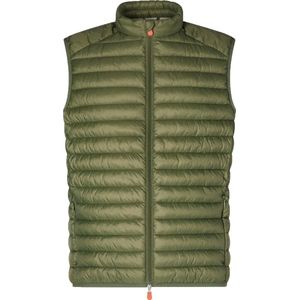 Save the Duck - Bodywarmer Adamus Olijfgroen - Heren - Maat M - Regular-fit