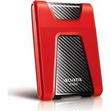 ADATA - DashDrive Durable HD650 - Externe Harde Schijf - Rood - 1 TB