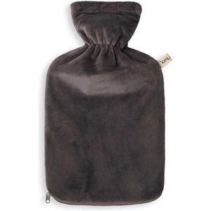 Kruik 18 liter Premium Superzachte Koreaanse Fleece hoes met ritssluiting en extra voering - Grijs - BS1970:2012 gecertificeerd
