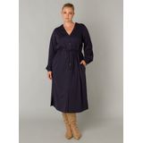 YEST - CURVE Felicia One pieces - Donkerblauw - Jurk