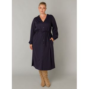 YEST - CURVE Felicia One pieces - Donkerblauw - Jurk