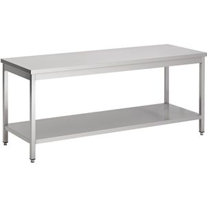 Werktafel | Bodemschap | cm breed | RVS | Combisteel | 12.0010